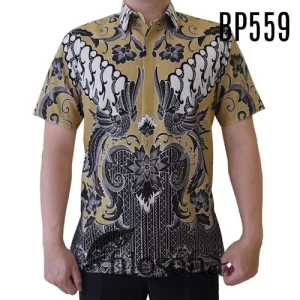 Batik Pria Resmi Lengan Pendek